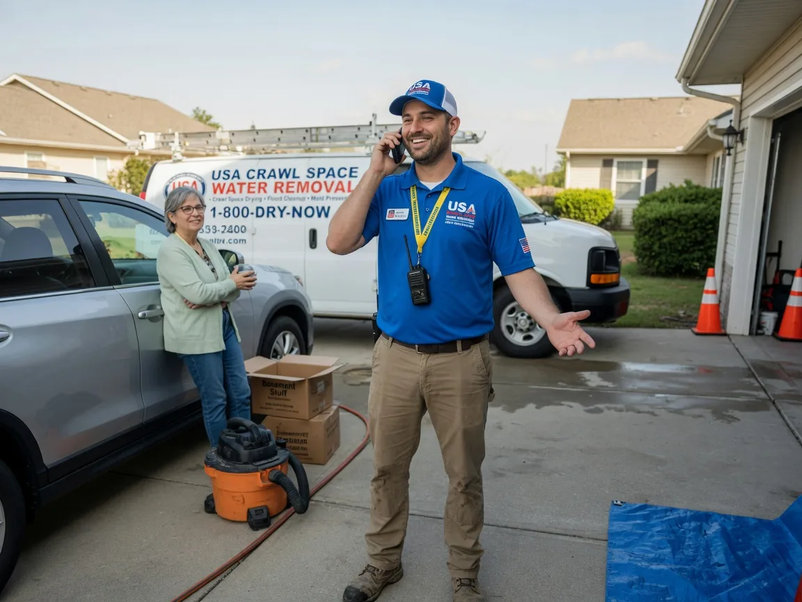 Crawl Space Water Removal Kingsland, GA FAQs